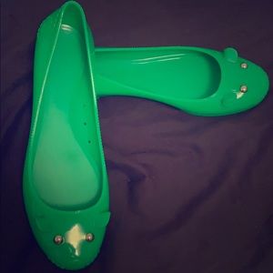 Brand new Marc by Marc Jacobs green mouse flats